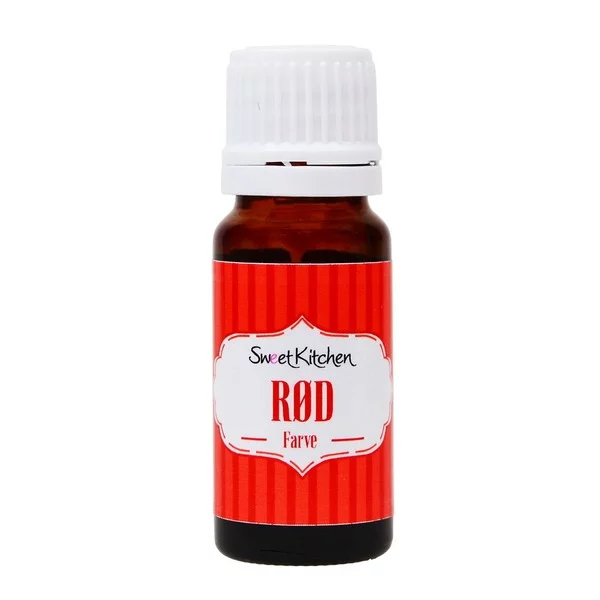 SweetKitchen Næringsmiddelfarge 10ml Rød