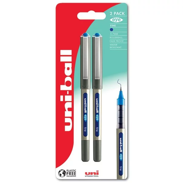 Uni-ball Eye Fine UB-157 – Blister 2stk Blå