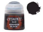 Citadel Paint: Base, Abaddon Black