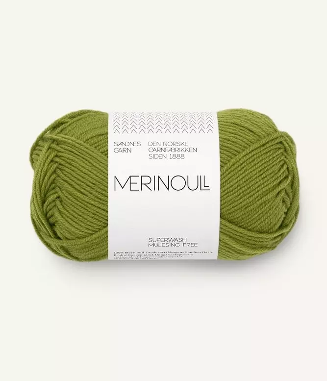 Sandnes: Merinoull, 9564, Matcha