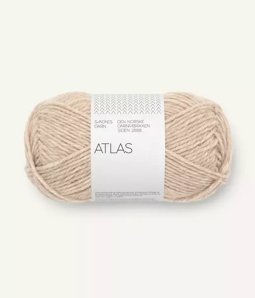 Sandnes: Atlas, 3021, Lys Beigemelert