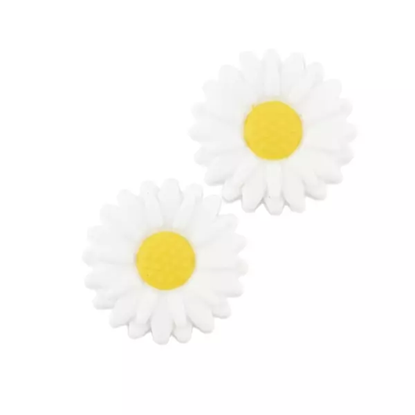 MS1008 Maskestopper Blomst Hvit 0973