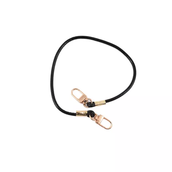 VH1011 Veskehåndtak Skinn Sort 40cm 7003