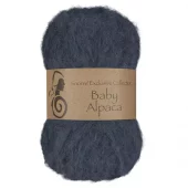 Viking: Baby Alpaca, 327, Jeansblå