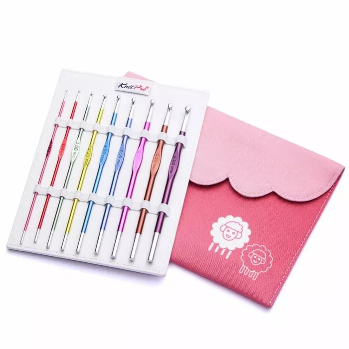 Knitpro: Zing, Sett, Heklenål, 2.0 - 6.0 mm