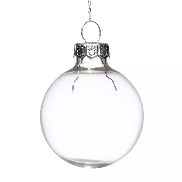 JULETREKULER MINI TRANSP 12 ST