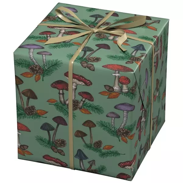 JULEPAPIR 10 M SKOGSSOPP