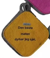 LP: Grytelapper, Den Beste maten, Solgul/Brunmelert