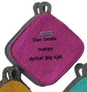 LP: Grytelapper, Den Beste maten, Knall Rosa/Lysgrå