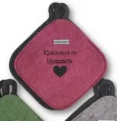 LP: Grytelapper, Kjøkkenet er hjemmets <3, Bordaux/Koks