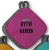 LP: Grytelapper, Hyttekluten, Knall Rosa/Lysgrå