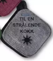 LP: Grytelapper, Til en Strålende Kokk <3, Brunmelert/Koks