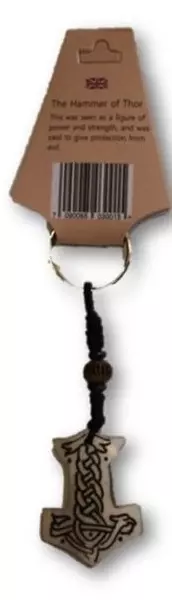 LP: Nøkkelring Bein Tors Hammer