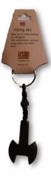 LP: Nøkkelring Bein Vikingøks