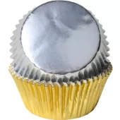 Muffinsform STD Metallic Gull/Sølv