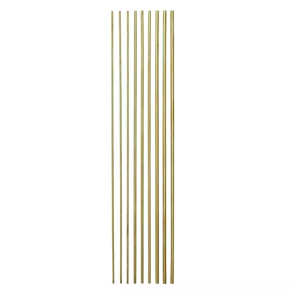 MESSINGRØR 9 STK. 3 STØRRELSER