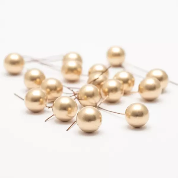 Pyntebær: 15mm, Matt Gull