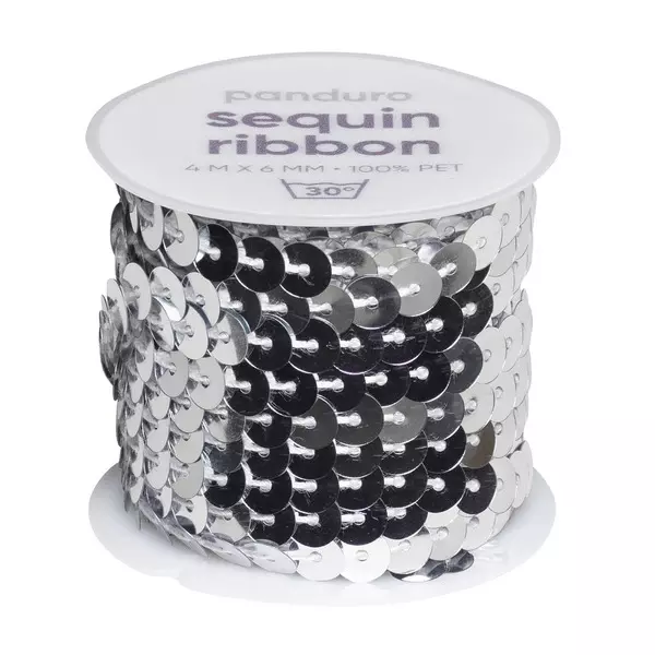 PALJETTBÅND SØLV 4 M