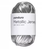 PY: Metallic Jersey, 306285, Sølv