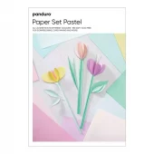 A4-blokk 24 Ark Pastel & Foil