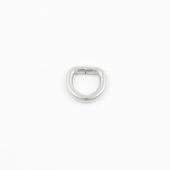 AC4010 D-ring 16x16mm Sølv 0379