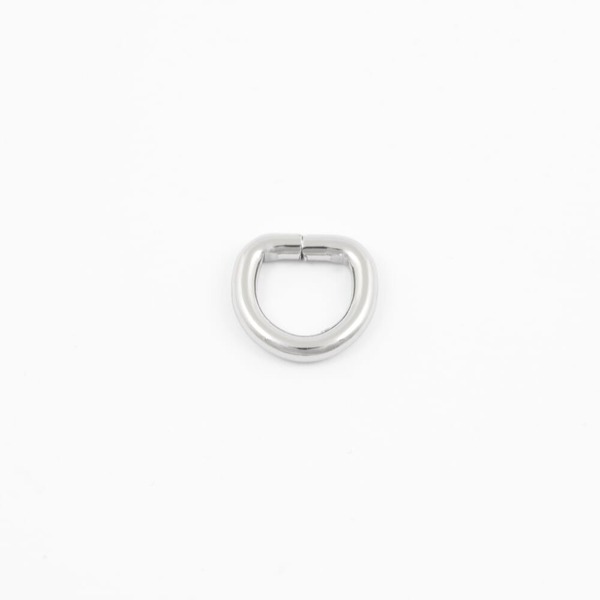 AC4010 D-ring 16x16mm Sølv 0379