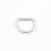 AC4013 D-ring 28x25mm Sølv 0409