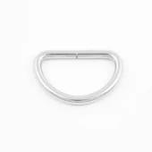 AC4016 D-ring 40x27mm Sølv 0430