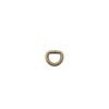 AC4099 D-ring 10x10mm Antikkgull 1283