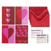 Kortkit Hjerter 12stk