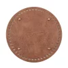 Veskebunn Ø20cm Brun