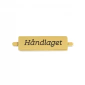 Merke Metall Antikkgull Håndlaget