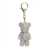 NØKKELRING DIAMANT BAMSE 7 CM