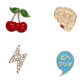 Pins 4pk Kirsebær, Girl