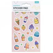 Klistermerkeblokk Kawaii