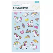 Klistermerkeblokk Enhjørning