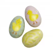 Delbart Påskeegg 3stk Kylling