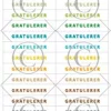 Stickers: Fargerik 1, Gratulerer