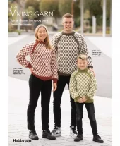 Viking: Mønster, 2135, Dame, herre og barn