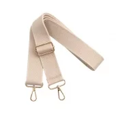 Skulderreim 130cm Beige