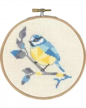 Broderi: Blåmejse