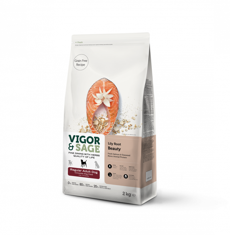 Vigor & Sage Lily Root Beauty Regular Adult Dog 2 KG