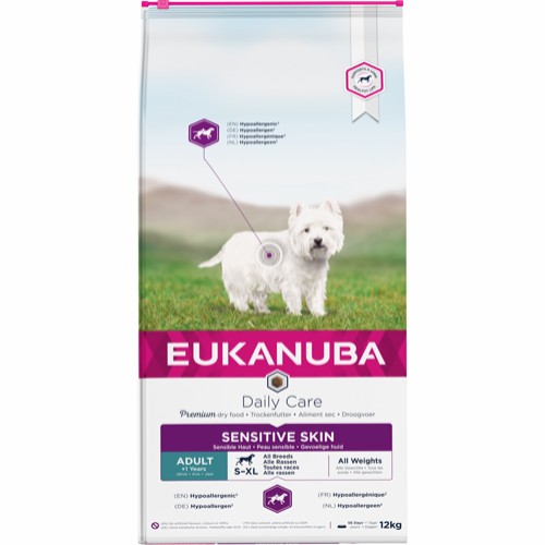 Euk Dog Daily Care Sensitive Skin, 12 kg