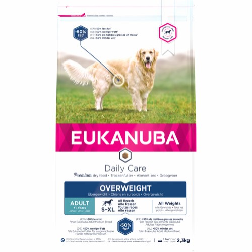Euk Dog Daily Care Overweight / Sterilised 2,3 kg