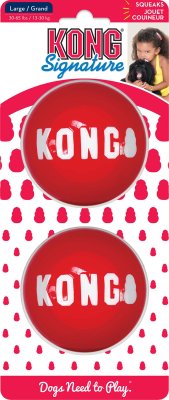 KONG Signature Balls 2-pk, large, SKB1E
