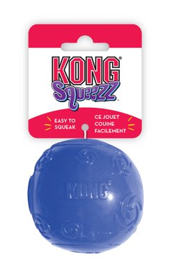 KONG Squeezz Ball, medium, PSB2, 4 stk