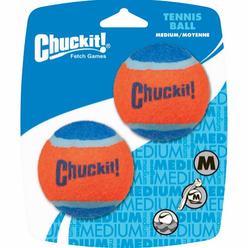 Tennis ball medium chuckit 2pk