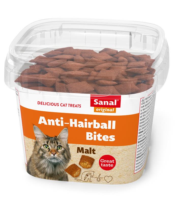 Sanal Katt Aanti-Hairball Bites Cup 75g