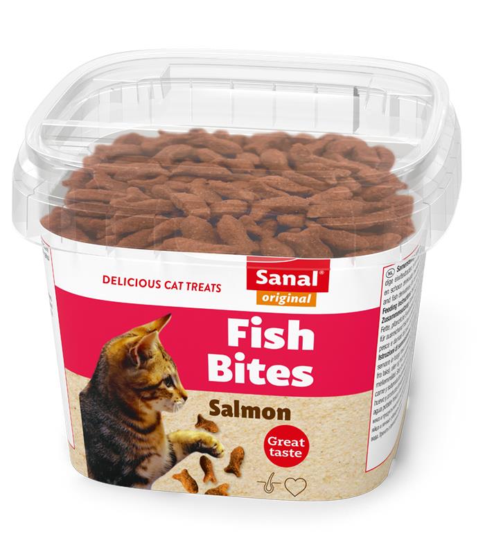 Sanal Katt Fish Bites Cup 75g