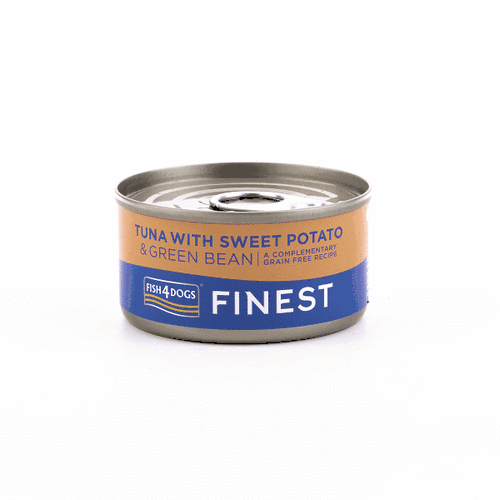 F4D Wet Tuna With Sweet Potato & Green Bean 85g